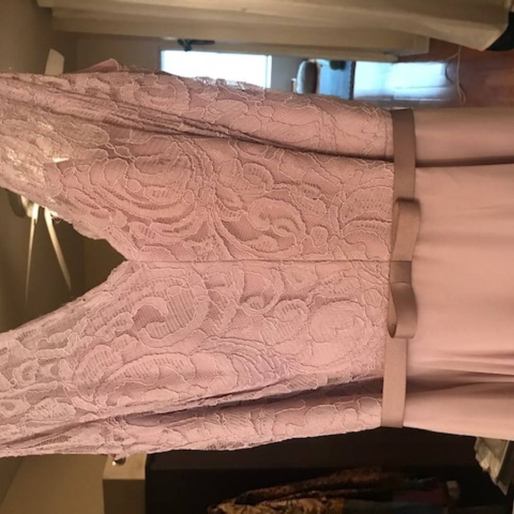 After Six Suede Rose #6715S Size 12